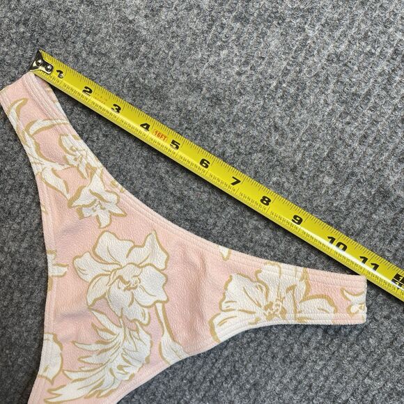 Billabong Medium Bikini Bottom Tropics Call Skimpy Hike Fit Floral Low Waist NEW - Picture 10 of 10